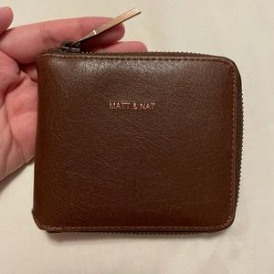 Matt & Nat Watson Wallet - Brown/Coffee color